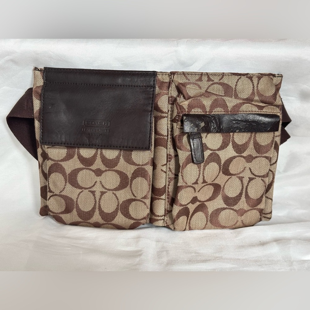 Coach 2000s Signature Belt Bag
